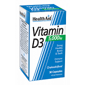 D3 VITAMIIN, (5,000iu) 30 kapslit